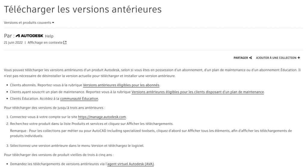 Comment télécharger AutoCAD en français pour Windows 32 bits